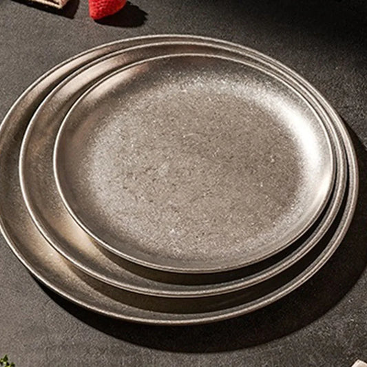 Plain Vintage Plates